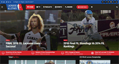 Desktop Screenshot of laxallstars.com